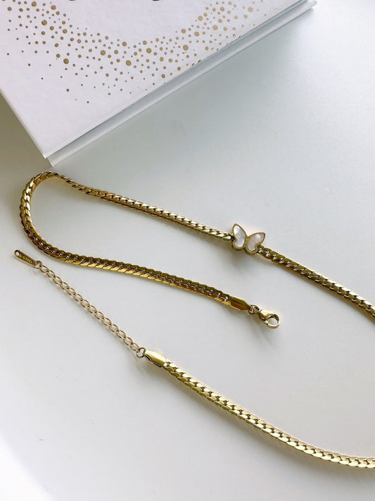 Stainless Steel Butterfly Chain
