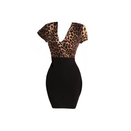 Women - Cross Neck Dress