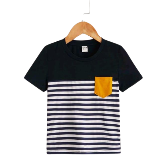 Young Boys - T-Shirt with Patch Pocket