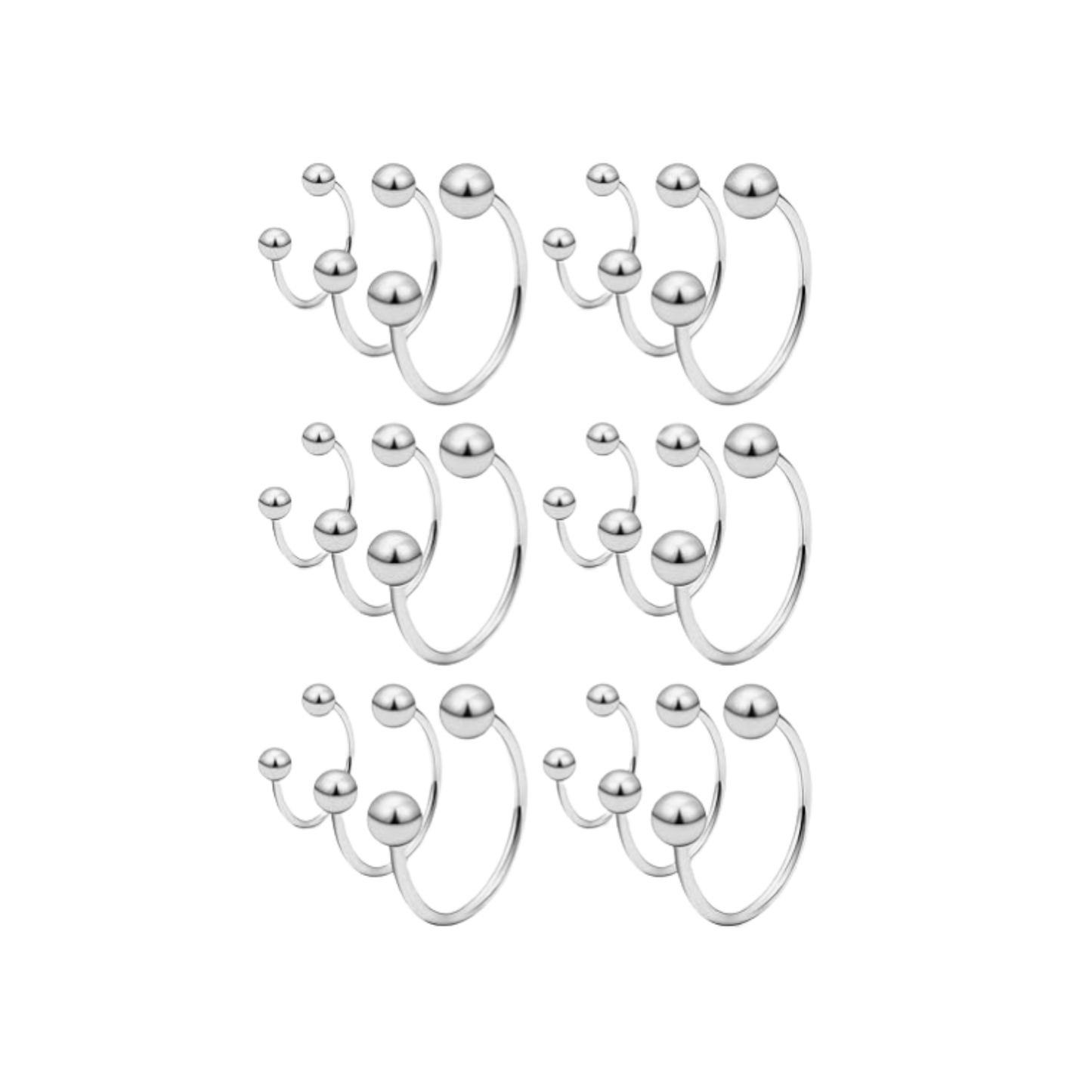 Scerring 20G Nose Hoop Rings