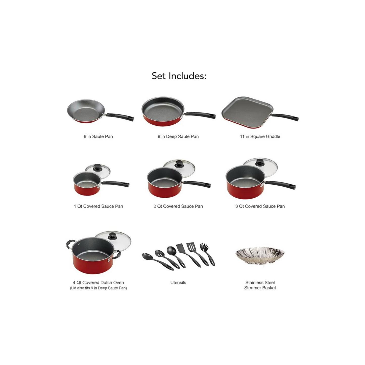 Pot Set - 18pcs