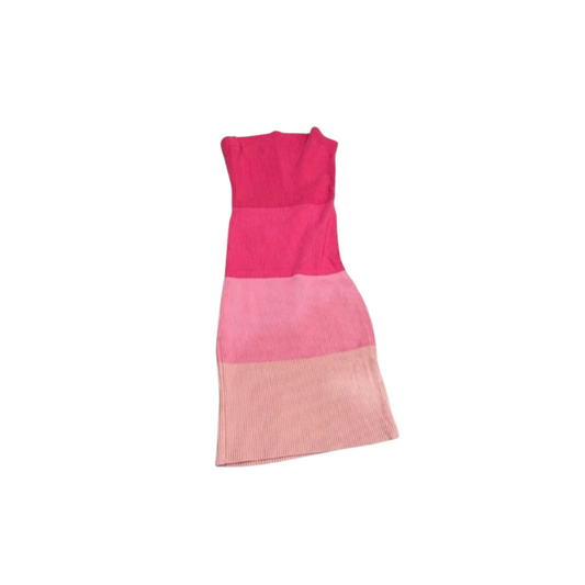 Women - Knitted Strapless Dress