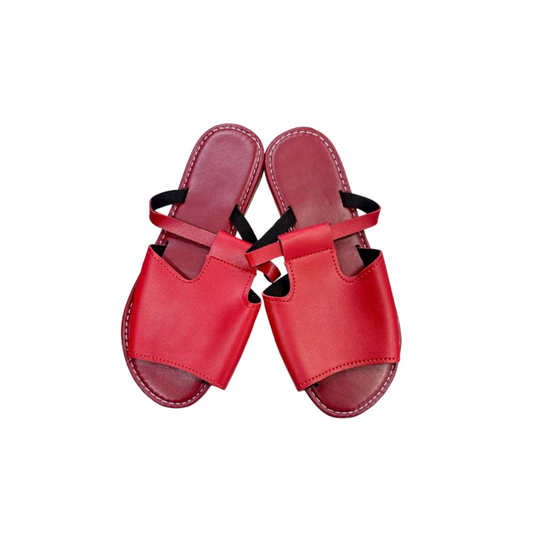Women - Cut Out Slide Sandals