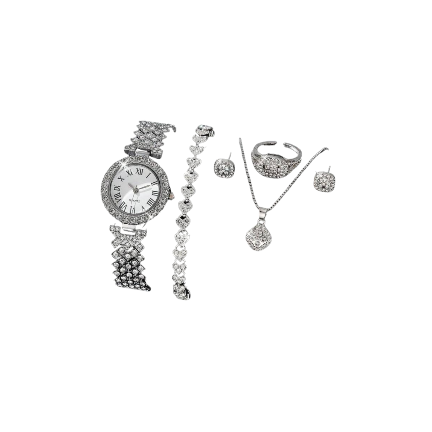 Silver Jewelry Set