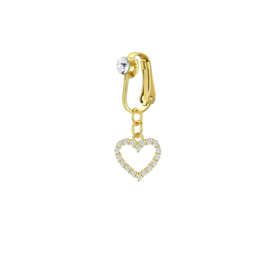 Women - Body Jewelry - Belly ring clip on