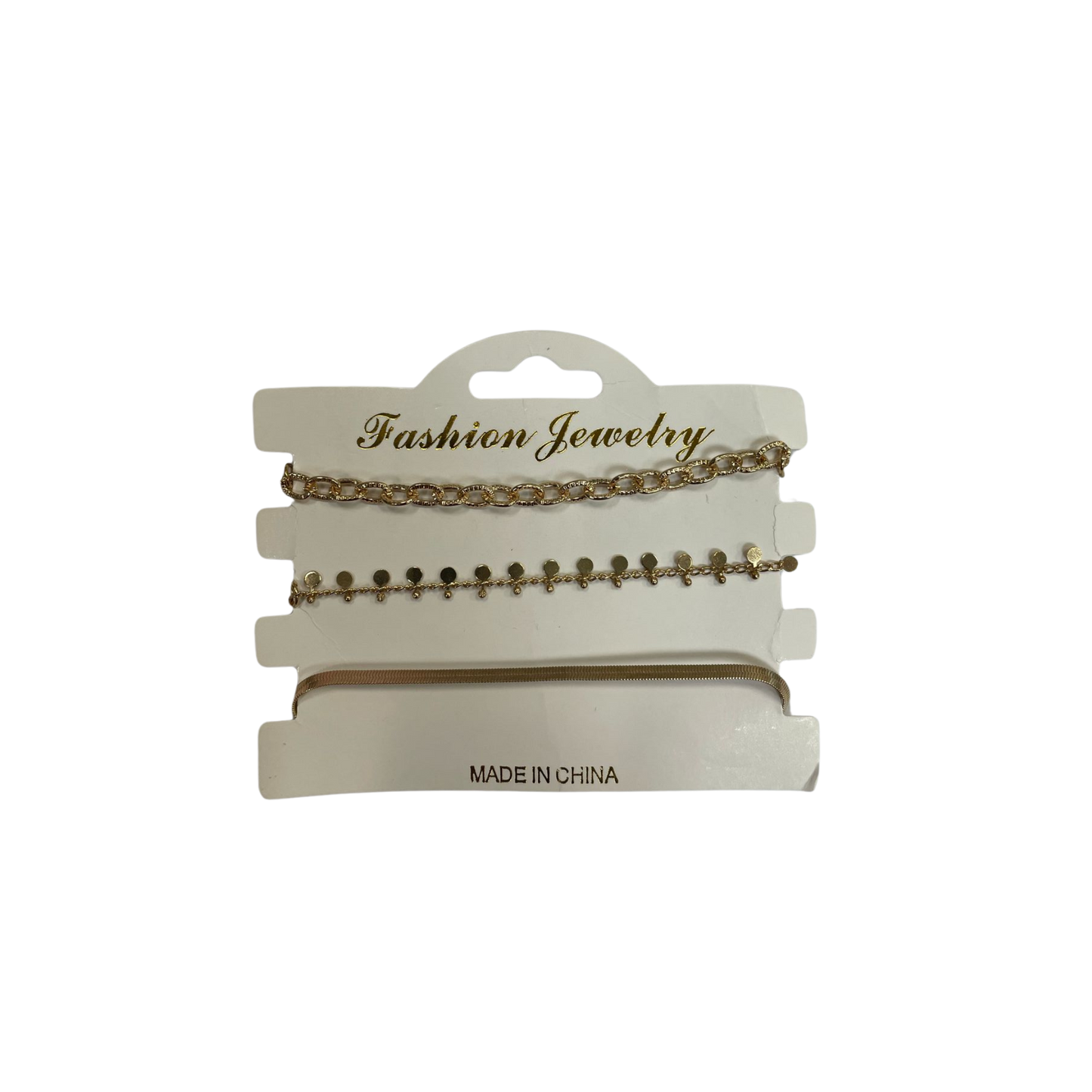 Women - 3PC Jewellery Anklet