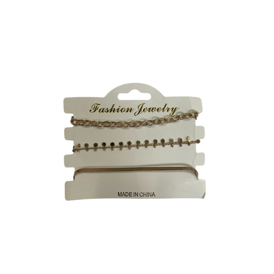 Women - 3PC Jewellery Anklet