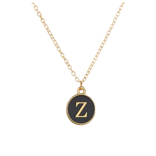 Letter Z & R Necklace