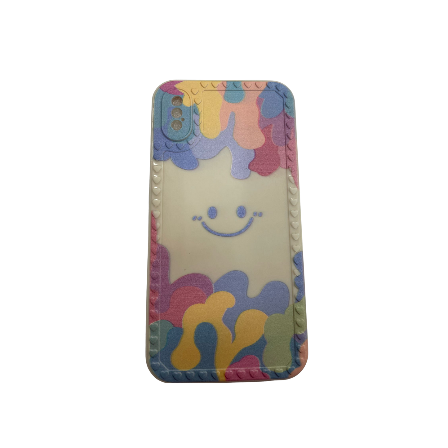 Multicolor cartoon face phone case for Iphone X/XS
