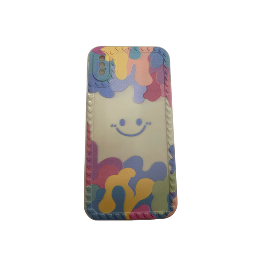 Multicolor cartoon face phone case for Iphone X/XS