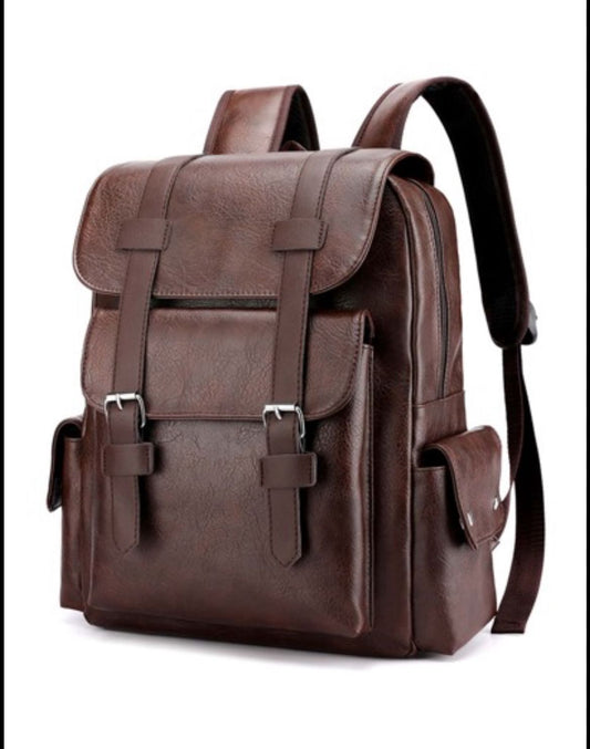 Leather Bagpack