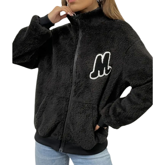 M Stitch Zipper Sweatshirt