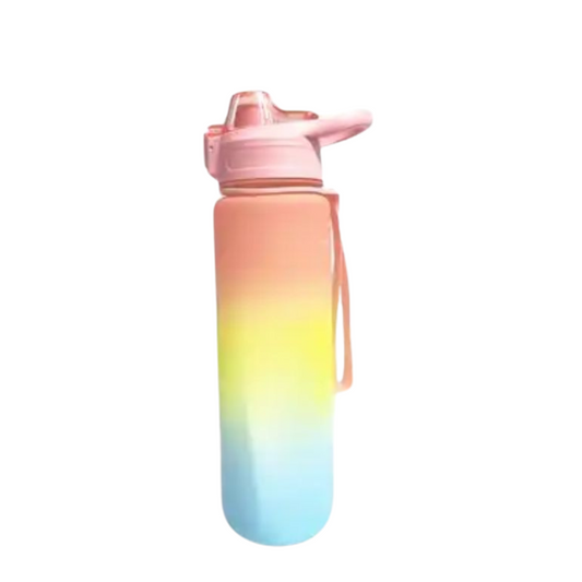 1000ML Color Gradient Water Bottle