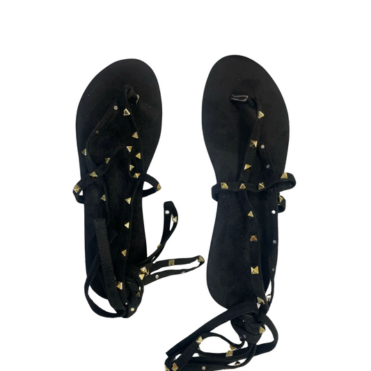 Strappy Sandals with Studs