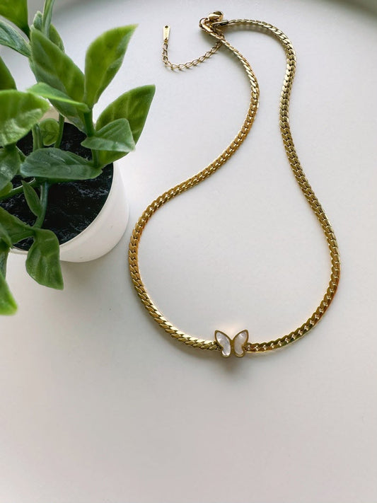 Stainless Steel Butterfly Chain