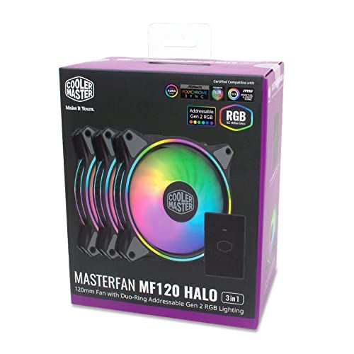 MasterFan - MF120 Halo (3 in 1)