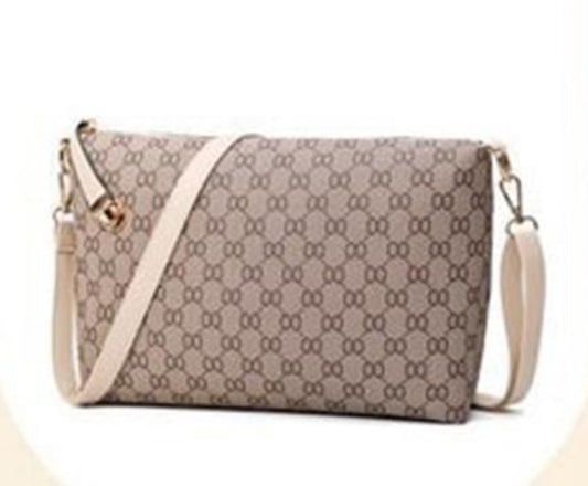 Womens Crossbody Bag (red accent)